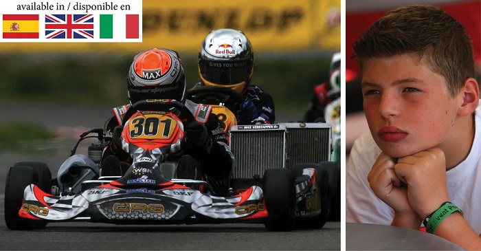 When Max Verstappen, now a Red Bull F1 driver, was the star of karting