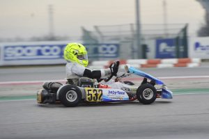 Eyckmans 2nd place in 60 mini at WSK Super Master Series 2019 Adria