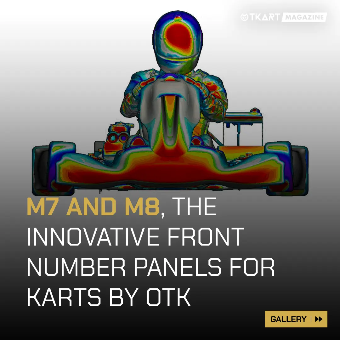 M7 and M8, the innovative front number panels for karts by M7 and M8, the innovative front number panels for karts by