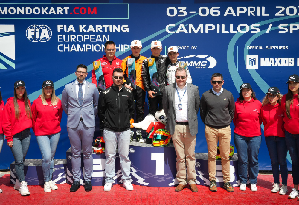 FIA Karting European Championship k-Tavola disegno 1