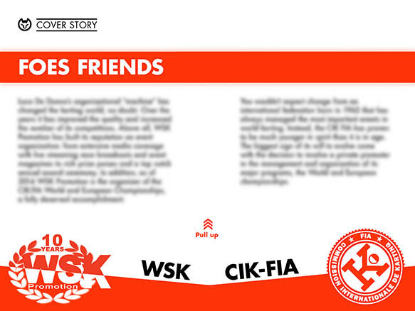 WSK & CIK-FIA: FRIEND OR FOES?