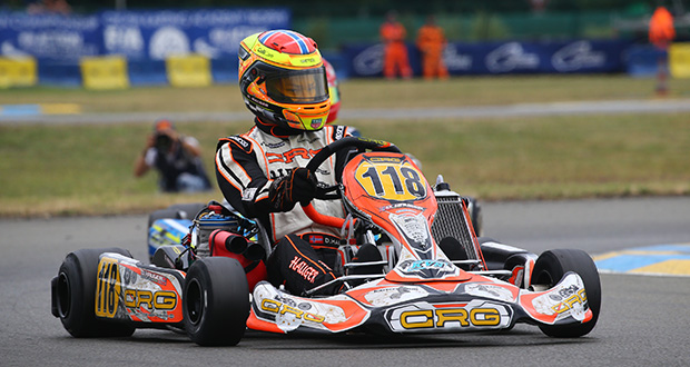 Good performance for CRG with Hauger in Le Mans’ OK