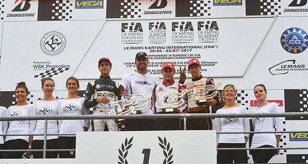 CIK-FIA European Championship KZ2-OK-OK Junior + Academy Trophy in Le Mans (F) – Final races