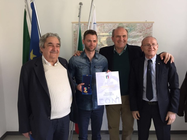 The CONI (Italian National Olympic Committee) grants Marco Ardigò award