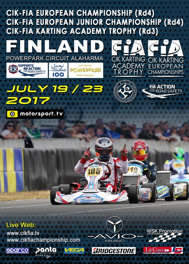 CIK-FIA European Championships OK – OK Junior + Academy Trophy a Alaharma (FIN)