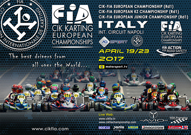 CIK-FIA European Championship KZ-OK-OKJ a Sarno (I)