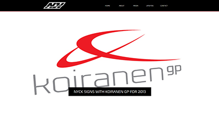 Nyck De Vries firma con Koiranen GP e lo annuncia sul suo nuovo sito