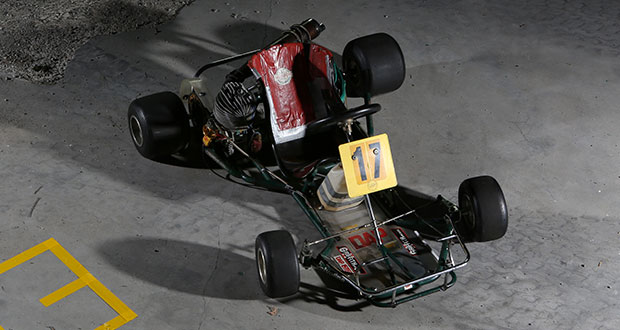 Una volta nella vita: toccare il kart di Senna!