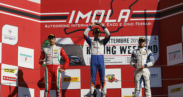 Van Uitert si aggiudica Gara 2 a Imola nell’Italian F4 Championship