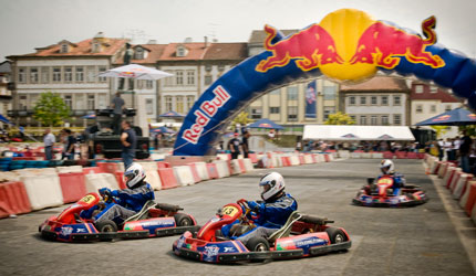La finale mondiale del Red Bull Kart Fight 2012 al Motorshow di Bologna