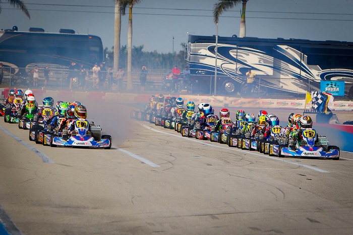 Speed Concepts Racing drivers testa in Ocala per Skusa Winter Series