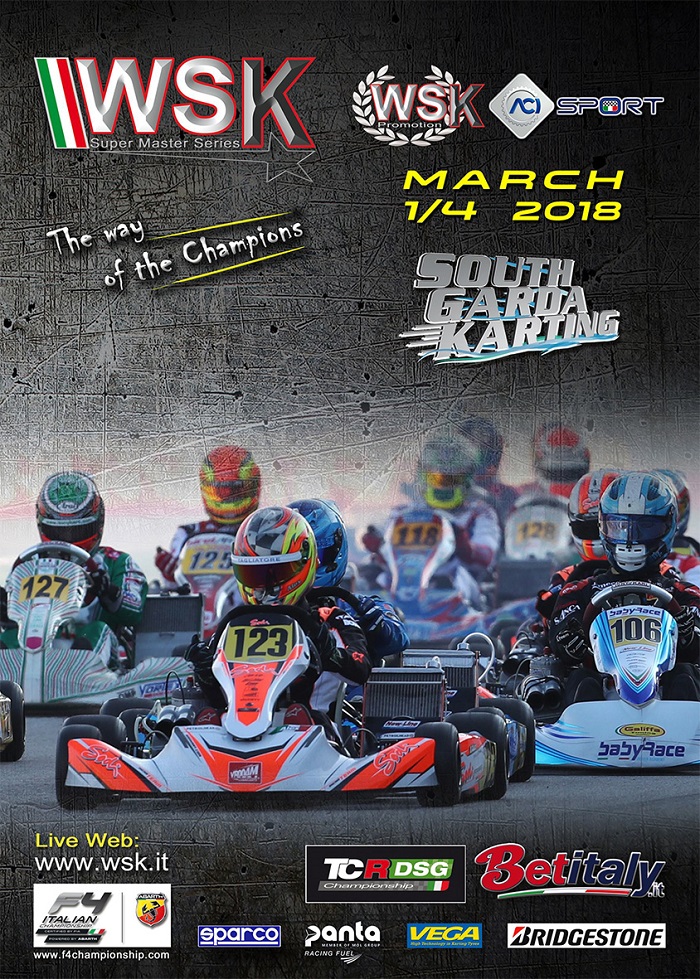 New timetable for the second round of the WSK Super Master Series, this weekend at South Garda Karting in Lonato (I).