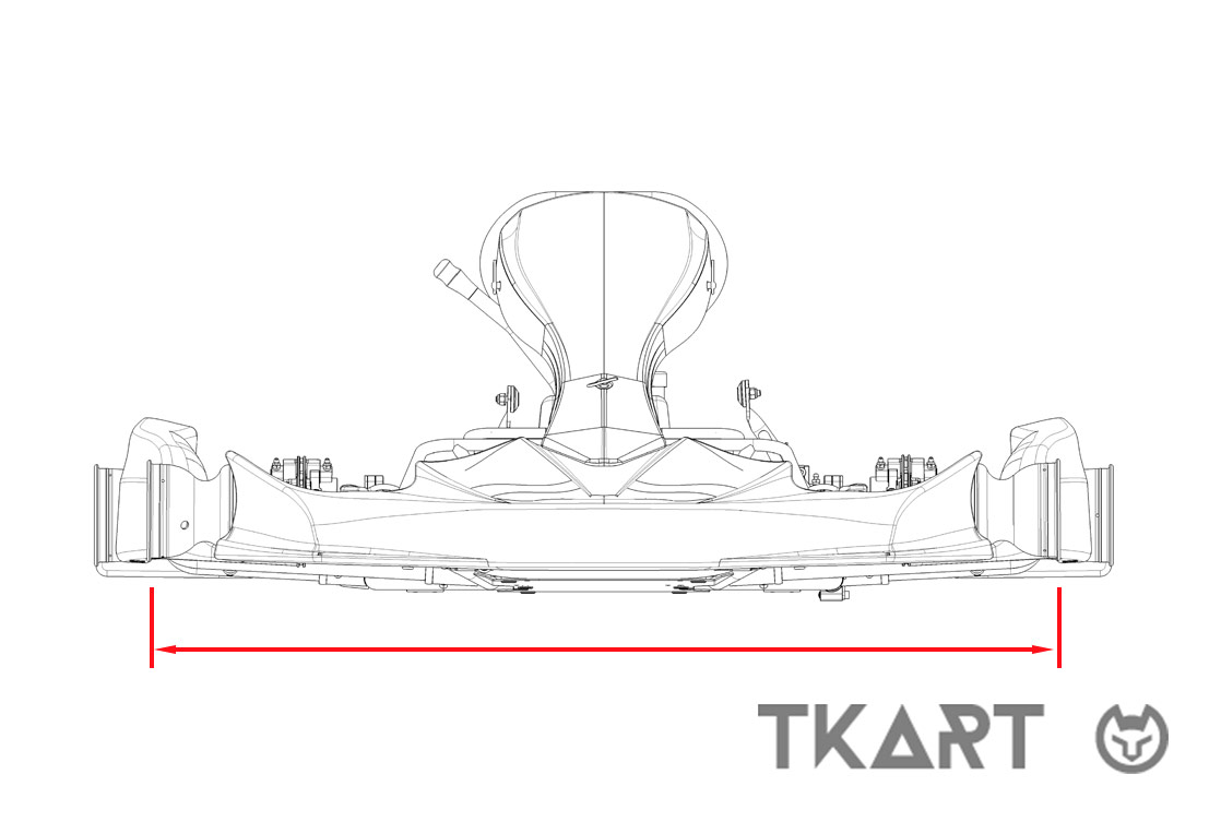 race kart frame dimensions