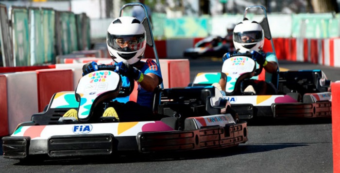 Olimpiadi giovanili del 2018 a Buenos Aires, presenza dei kart