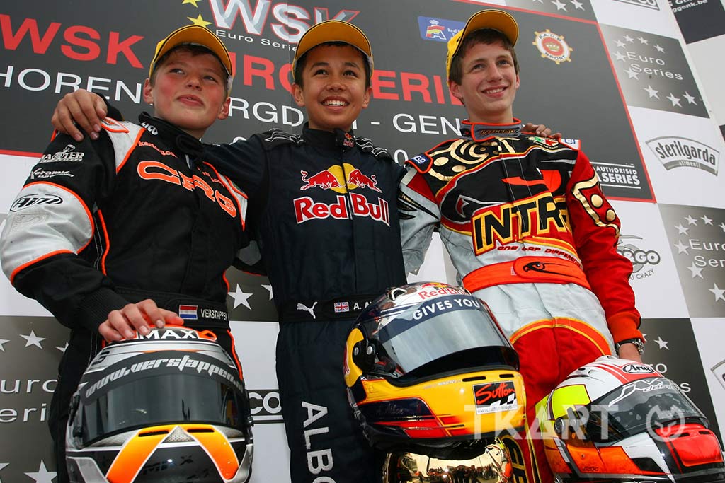 When Max Verstappen, now a Red Bull F1 driver, was the star of karting