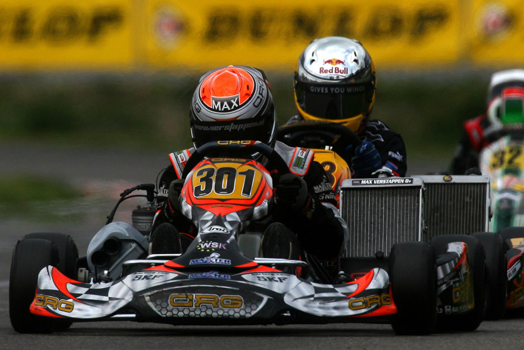 When Max Verstappen, now a Red Bull F1 driver, star of karting