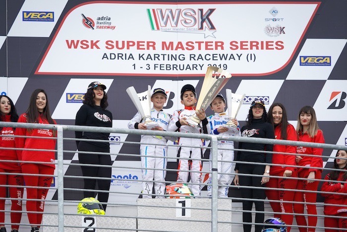 Al Dhaheri wins 60 Mini in the challenging WSK Super Master at Adria
