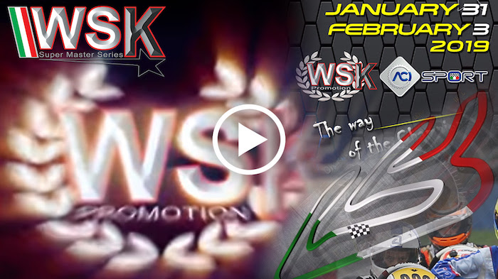 I filmati della WSK Super Master Series rd.1 – Adria Karting Raceway