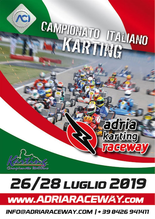 At the Adria Karting Raceway on July 28th the fourth round of the ...