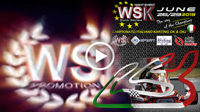 The video footage of the WSK Euro Series rd.4 Night Event - Adria ...