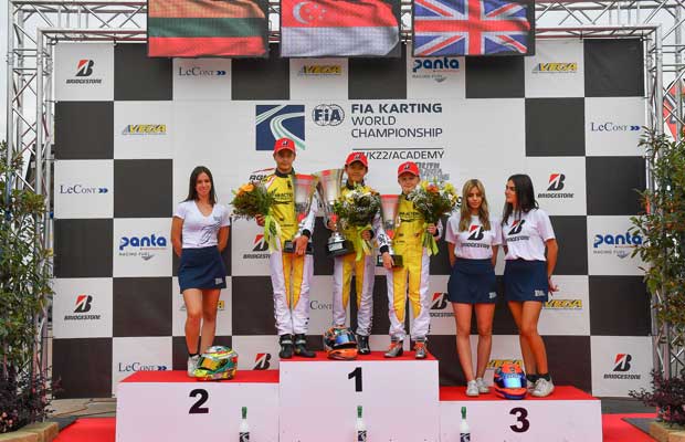 Siksnelis è il nuovo campione del FIA Karting Academy Trophy, Ho domina la finale di Lonato