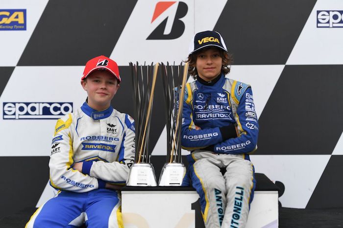 Rosberg Racing Academy – Antonelli e Barnard sono campioni della WSK Open Cup!