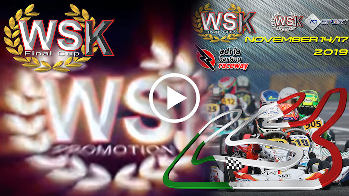 the video footage of the WSK Final Cup – Adria Karting Raceway