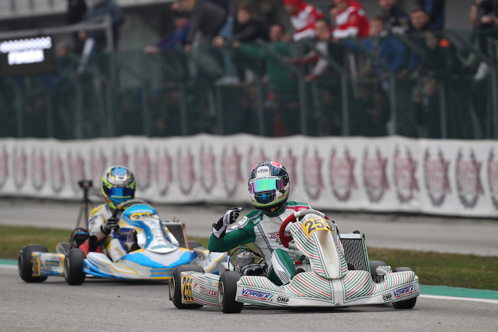 Nella WSK Super Master Series di Adria vincono Hiltbrand (OK), Spina (OKJ) e Skulanov (MINI)