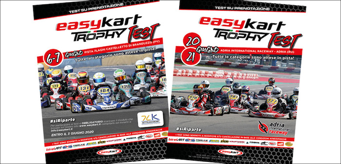 Easykart – Collective tests in Castelletto and Adria in June