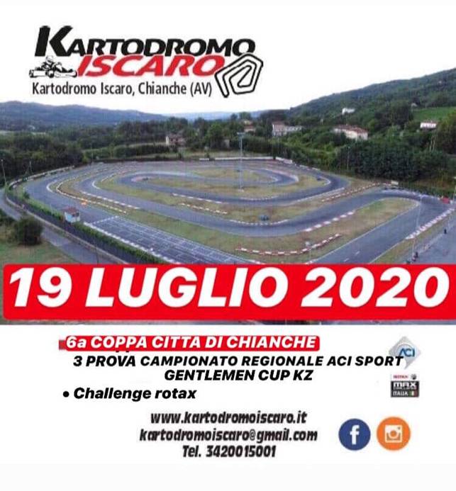 The 6th Coppa città di Chianche gets underway on July 19th  2020
