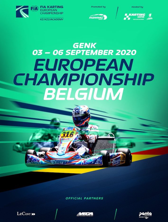 I primi due titoli europei FIA Karting saranno assegnati in Belgio nell’ambito delle misure COVID-19