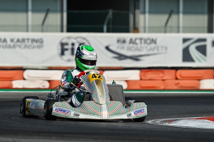 Tony Kart in Genk for the final stage of the KZ and KZ2 European Championship