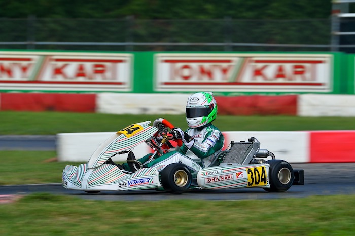 Tony Kart back on the track for the Open Cup