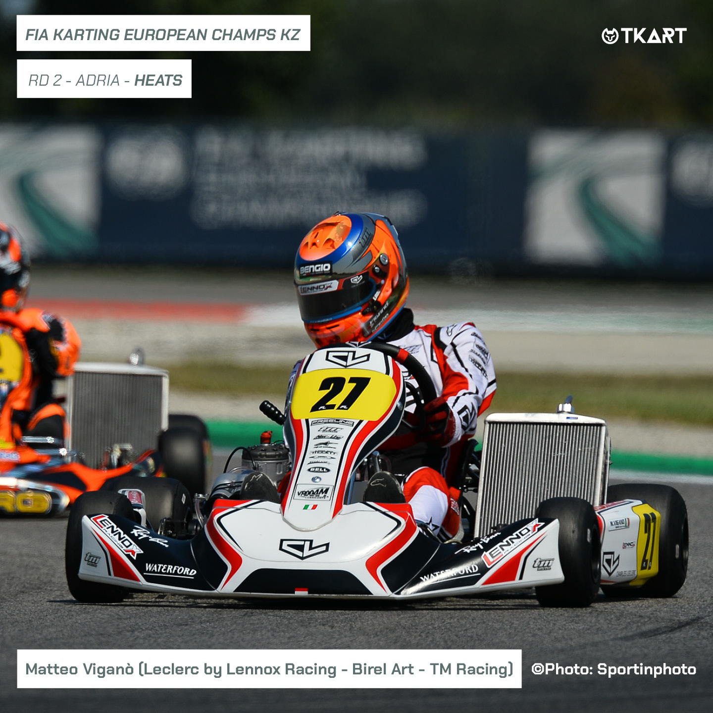 FIA Karting European Championship KZ KZ2 And Academy Trophy Rd 2 