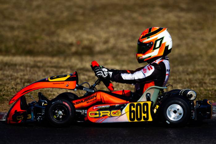 Oliver Rasmussen joins the CRG Racing Team