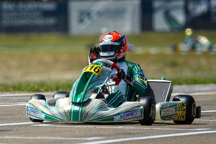 Win and leadership of the championship for Tony Kart on the occasion of the European Championship in Zuera