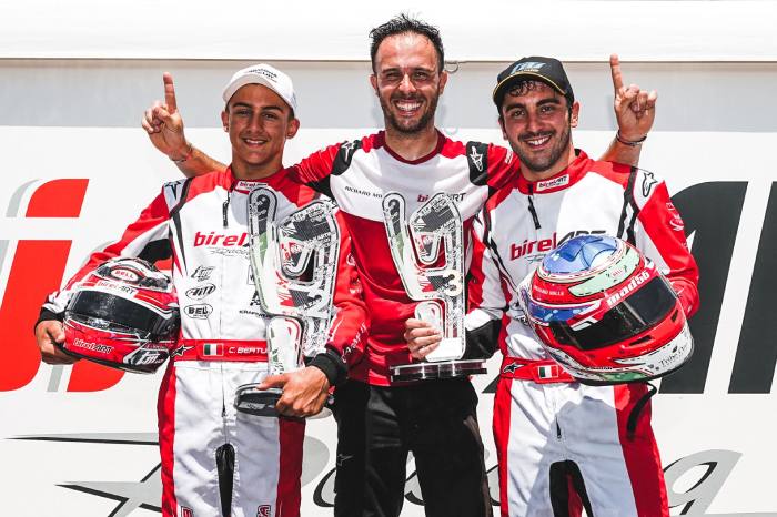 Birel ART crowned European KZ2 Champion with a hat-trick of victories