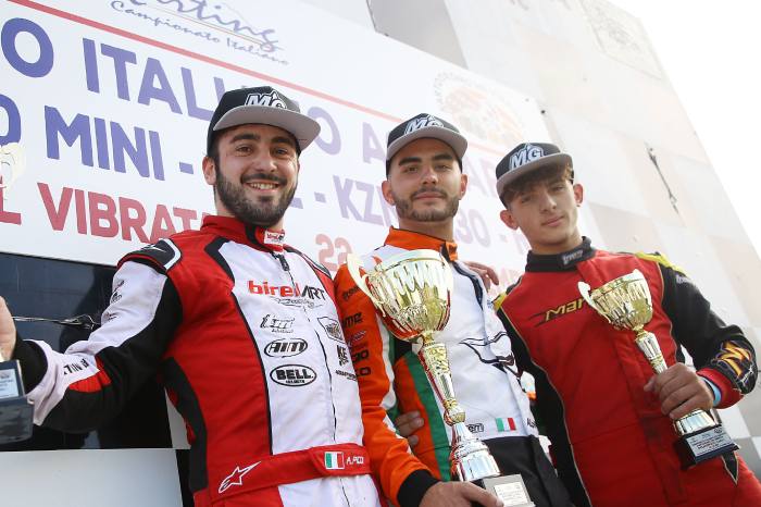 Great battles in Val Vibrata for the conquest of the titles of the Italian ACI Karting Championship