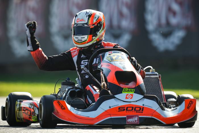 Denner and Sodikart dominate the final at the WSK Open Cup