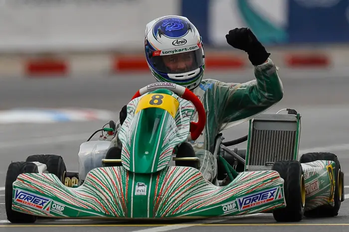 Taponen, from Tony Kart Racing Team to Ferrari Driver Academy