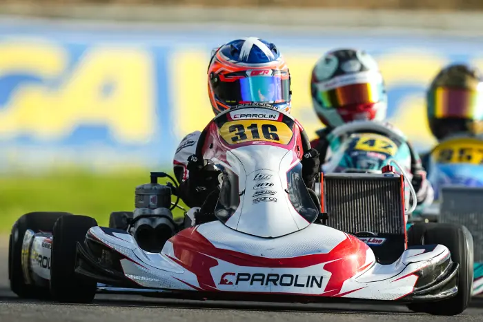 Parolin puts in a string of strong performances in the tumultuous WSK Final Cup in Sarno