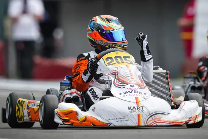 Bondarev wins on KR-IAME and takes the lead in the European Championship