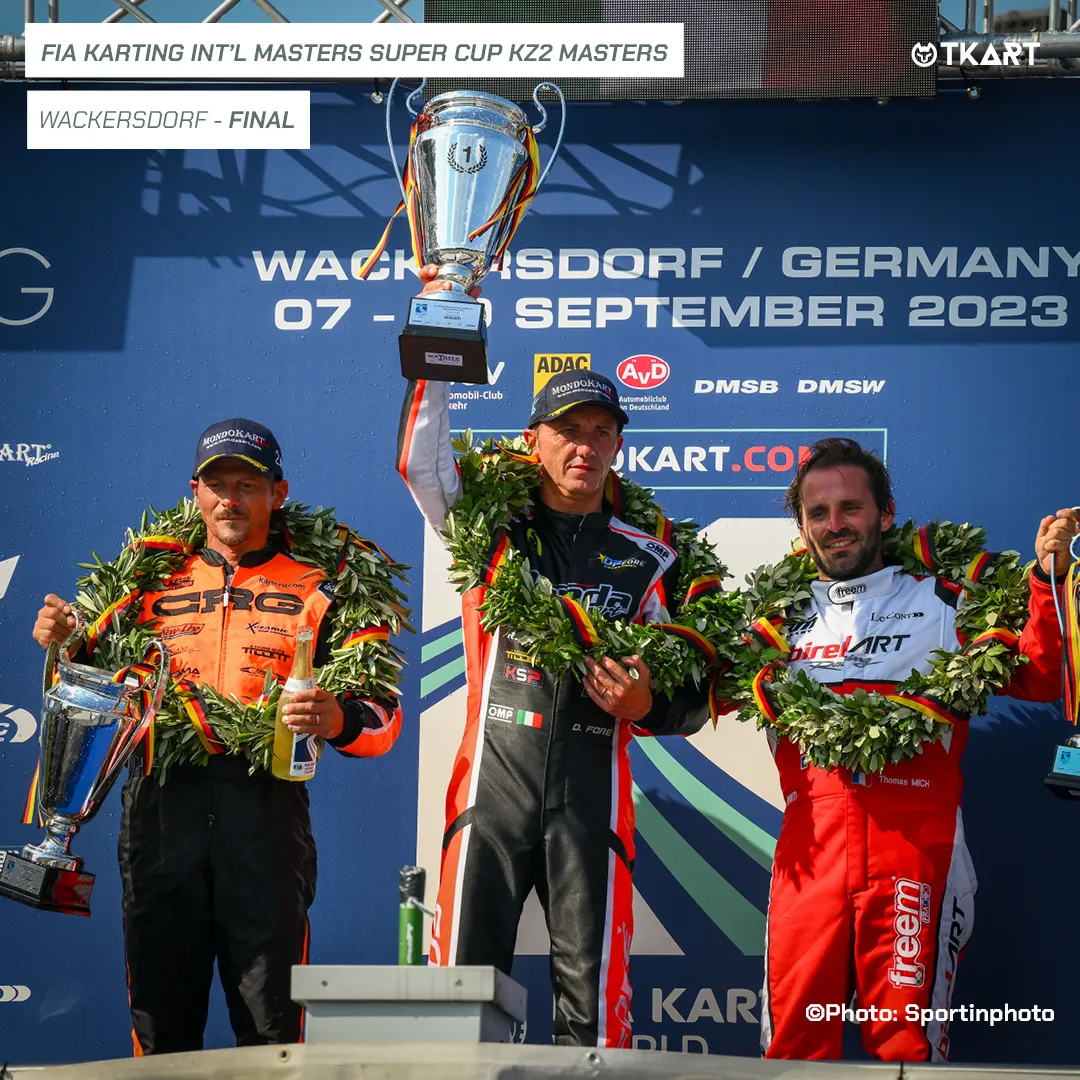 FIA Karting World Championship, Wackersdorf: KZ2 Masters Final – Heart ...